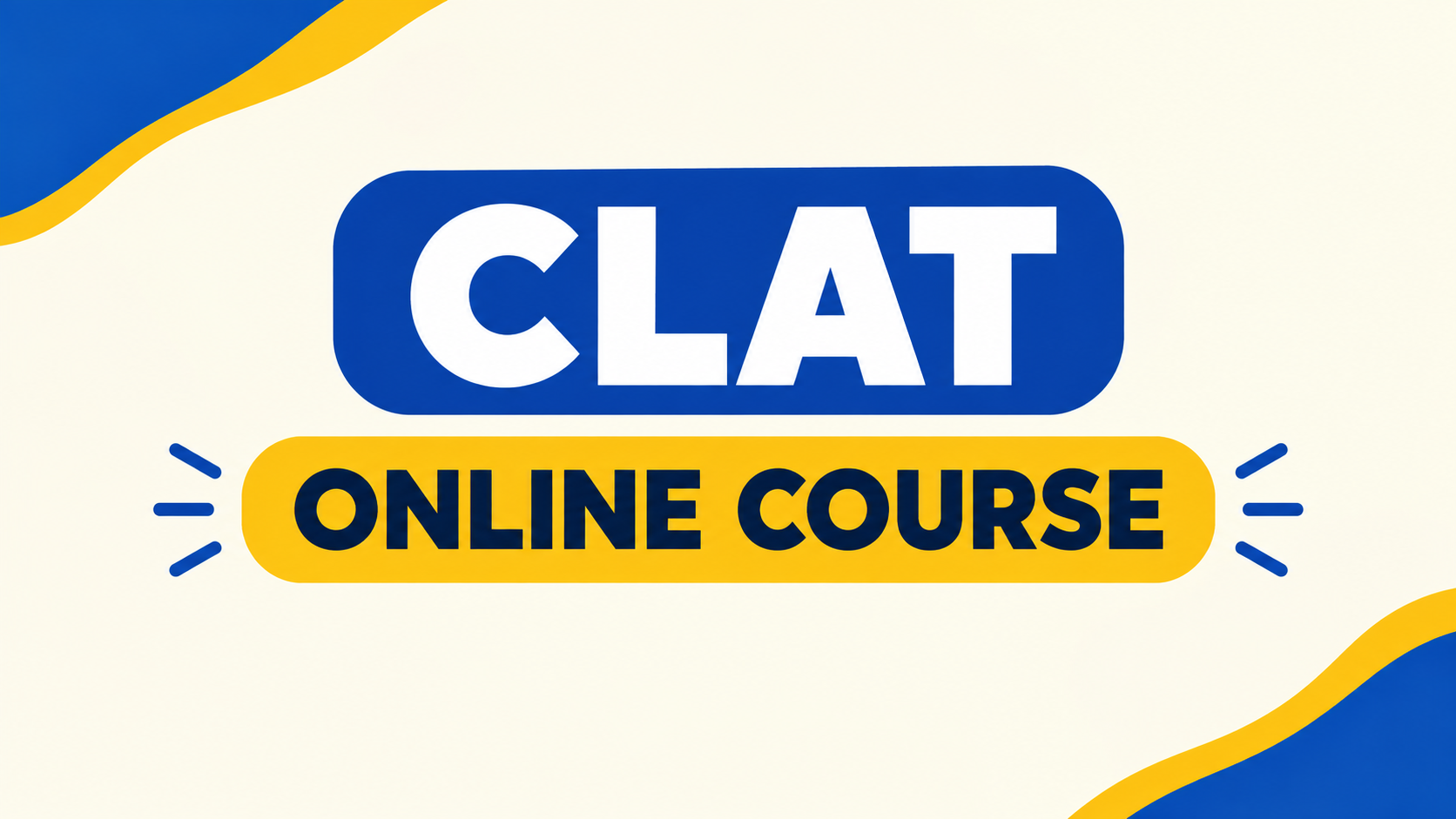 CLAT ONLINE COURSE